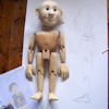 Marionette „Wuschel“, 2012